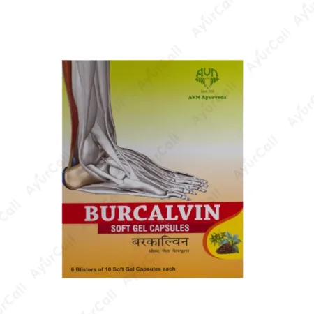 AVN Ayurveda Burcalvin Soft Gel Capsule (10 Nos)