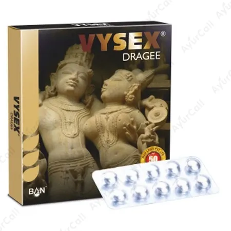 BAN LABS Vysex Dragee (10 Nos)