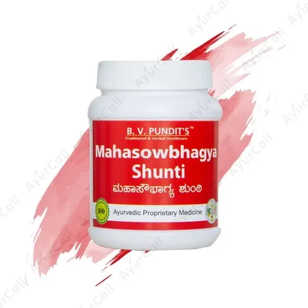 B V Pundit Maha Sowbhagya Shunti(100 GM)