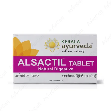 Kerala Ayurveda Alsactil Tablet  (100 Nos)