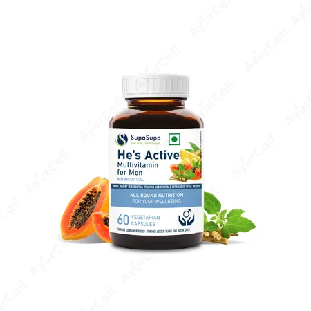 Sri Sri Tattva Hes Active Capsules 60 Nos
