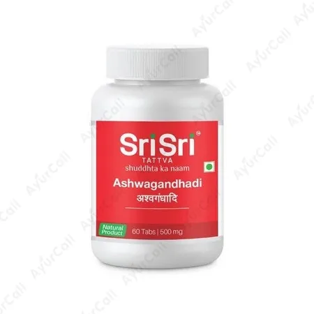 Sri Sri Tattva Ashwagandhadi Tablet (60 Nos)