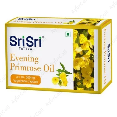 Sri Sri Tattva Evening Primrose Oil Capsule (60 Nos)